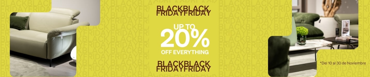 DESCUENTOS BLACK FRIDAY EN NATUZZI EDITIONS VALENCIA. OFERTAS BLACK DAYS